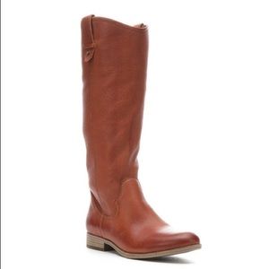 FRYE and Co leather whiskey riding boot NWT